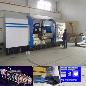 Automatic Equipment Is Used for Laser Cladding with Metal Powder